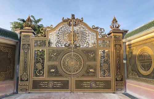 Top 10 mẫu cổng biệt thự đẹp tại TPHCM